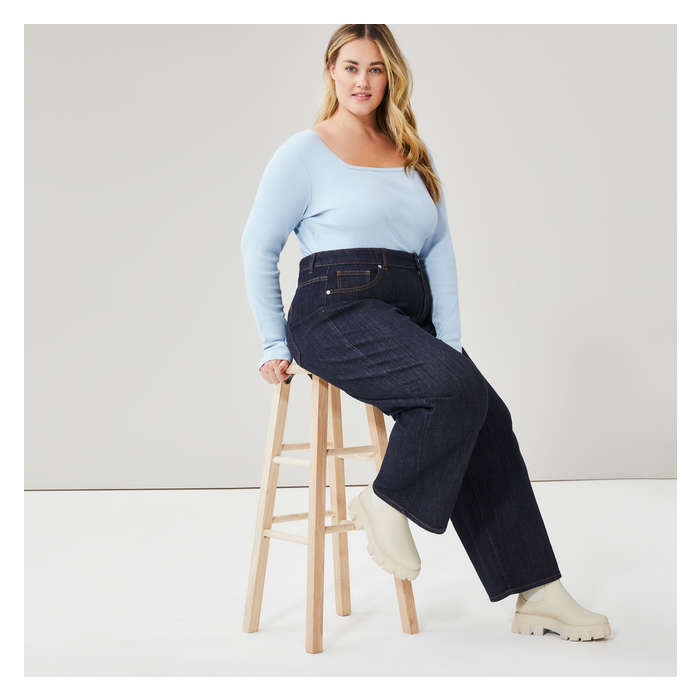 Women+ Wide Leg Jean